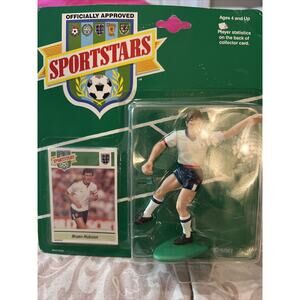 Bryan Robson Kenner Tonka Sportstars Soccer Action Figure 1989 NIP Sports Stars